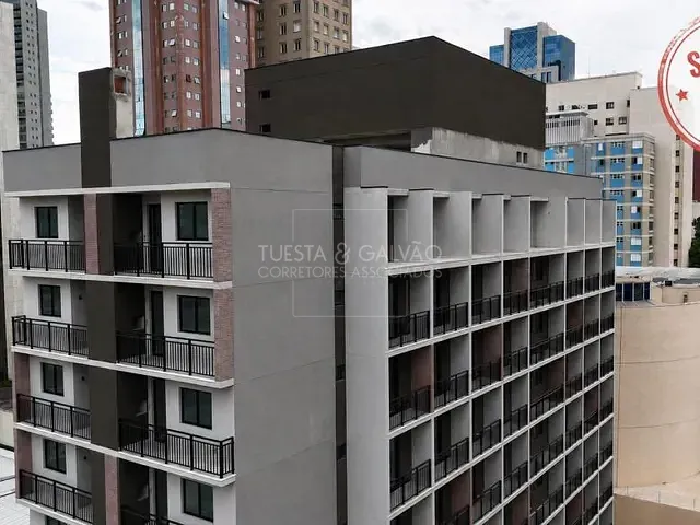 Apartamento com 21m² 1 quarto e 1 banheiro, à venda, no bairro Centro em Curitiba