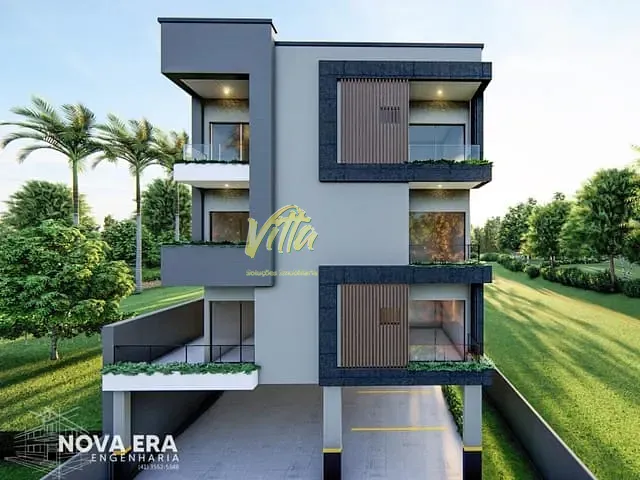Apartamento 3 quartos e 2 banheiros, à venda, no bairro Centro em Araucária