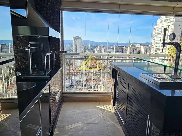 Apartamento com 206m² 4 quartos e 5 banheiros, para alugar, no bairro Vila Romana em São Paulo