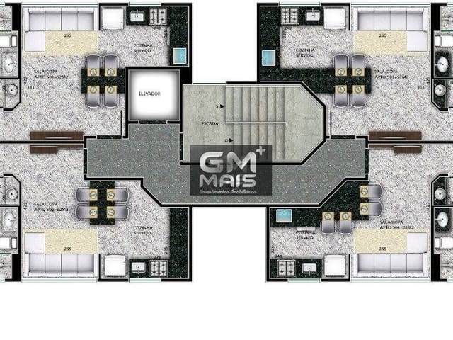 Foto do Apartamento - Ótimo apartamento de  02 quartos e 01 vaga de garagem à venda no bairro Funcionários em Belo Horizonte. | REALLE SOLUÇÕES IMOBILIÁRIAS INTEGRADAS
