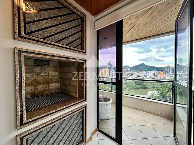 Apartamento com 360m² 4 quartos e 3 banheiros, para alugar, no bairro Ponta Aguda em Blumenau