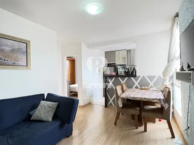 Apartamento 2 quartos e 1 banheiro, à venda, no bairro Barreirinho em Ibirité