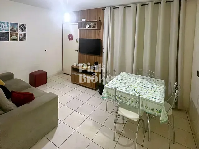Apartamento com 63m² 2 quartos e 1 banheiro, à venda, no bairro Cabral em Contagem