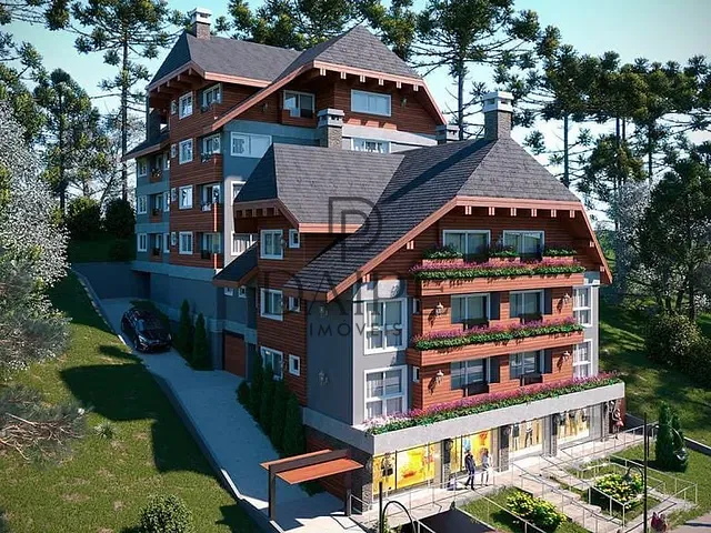Apartamento com 84m² 2 quartos e 2 banheiros, à venda, no bairro cetro em Gramado