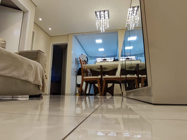 Foto do Apartamento - Apartamento de 2 Quartos, Todo Decorado com Teto Rebaixado em Gesso e Sanca, Bancadas em Granito Mediterrâneo à venda, Cabral, Contagem, MG | Fifty Imóveis