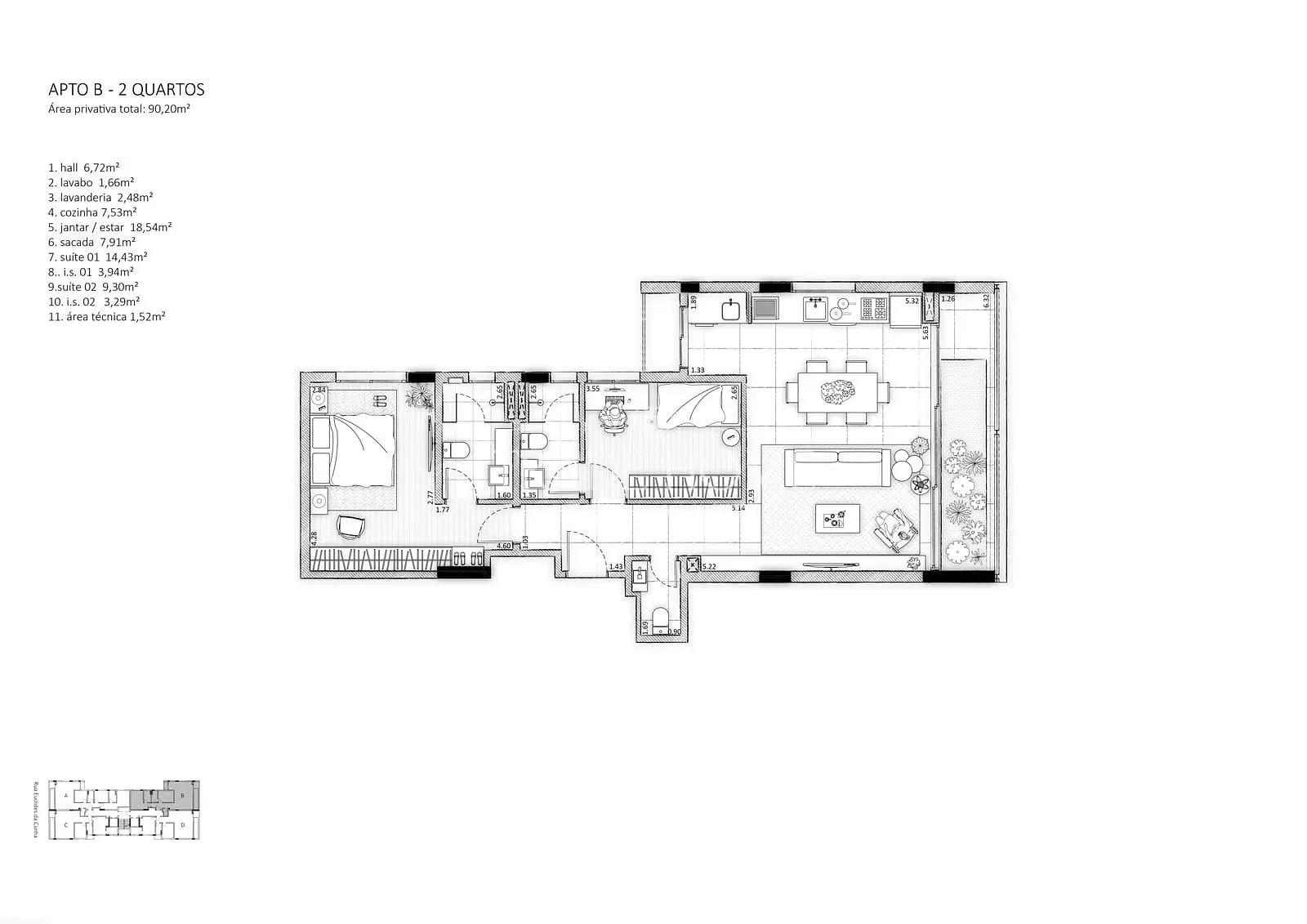 Apartamento, 2 quartos, 98 m² - Foto 14