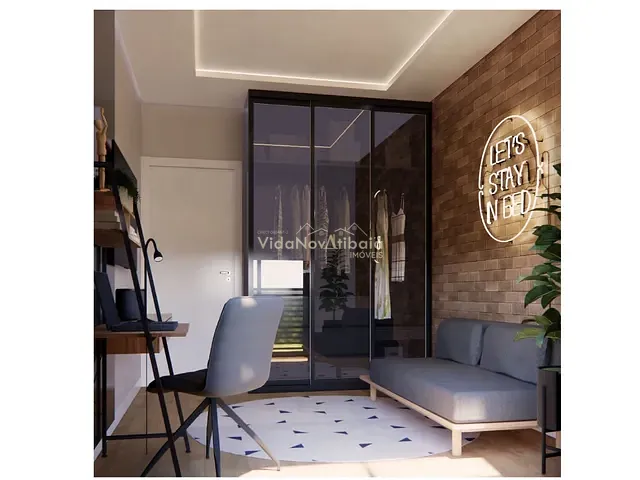 Apartamento 2 quartos e 2 banheiros, à venda, no bairro Centro em Atibaia