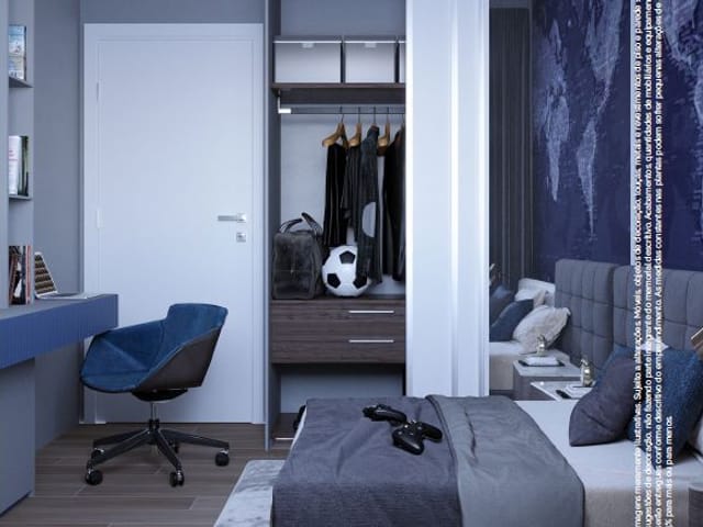 Apartamento 2 quartos e 1 banheiro, à venda, no bairro Centro em Poços de Caldas