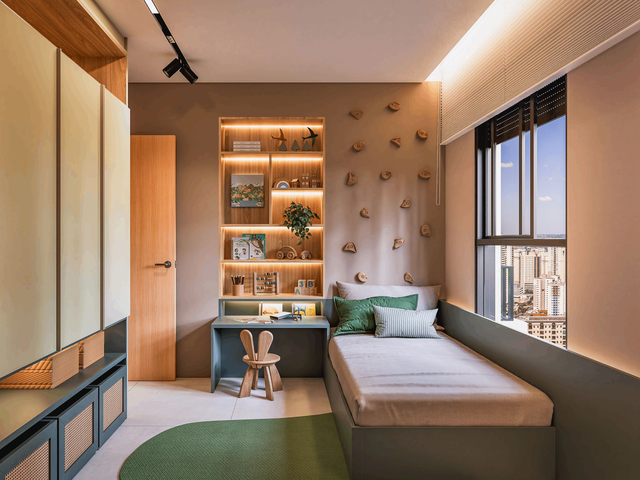 Apartamento com 1000m² 1 quarto e 1 banheiro, à venda, no bairro Setor Pedro Ludovico em Goiânia