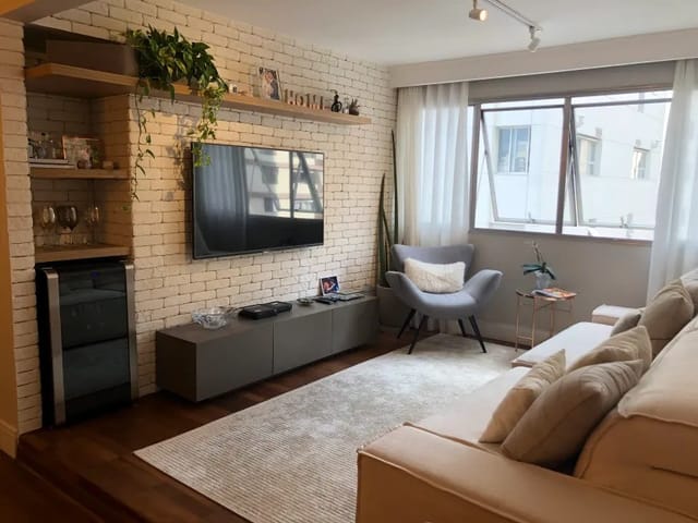 Apartamento 2 quartos e 2 banheiros, à venda, no bairro Itaim Bibi em São Paulo