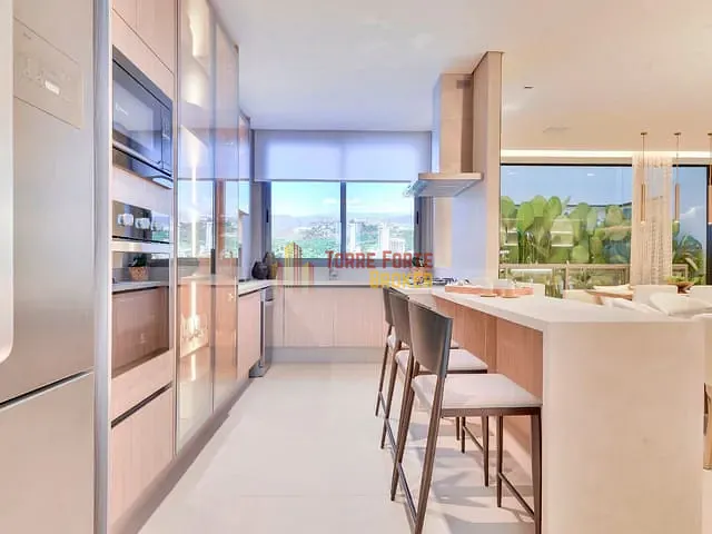 Apartamento 4 quartos e 5 banheiros, à venda, no bairro Vila da Serra em Nova Lima