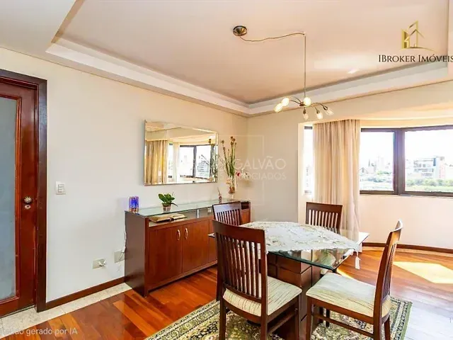 Apartamento com 211m² 3 quartos e 4 banheiros, à venda, no bairro Batel em Curitiba
