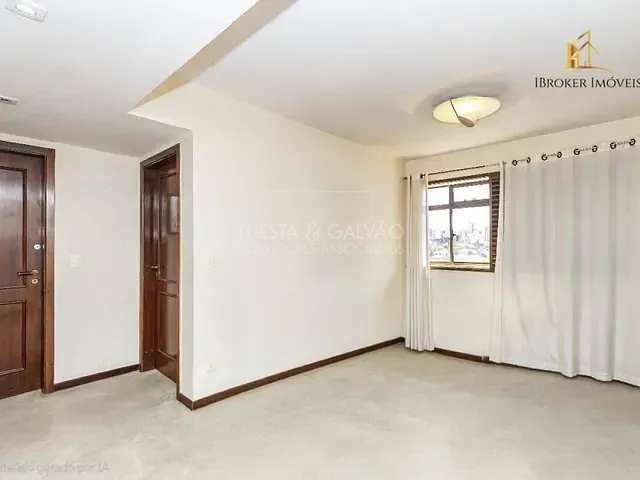 Apartamento com 211m² 3 quartos e 4 banheiros, à venda, no bairro Batel em Curitiba