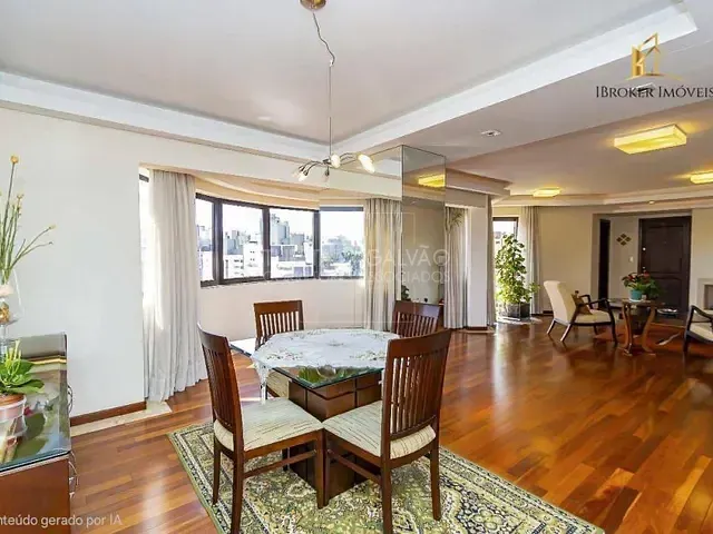 Apartamento com 211m² 3 quartos e 4 banheiros, à venda, no bairro Batel em Curitiba