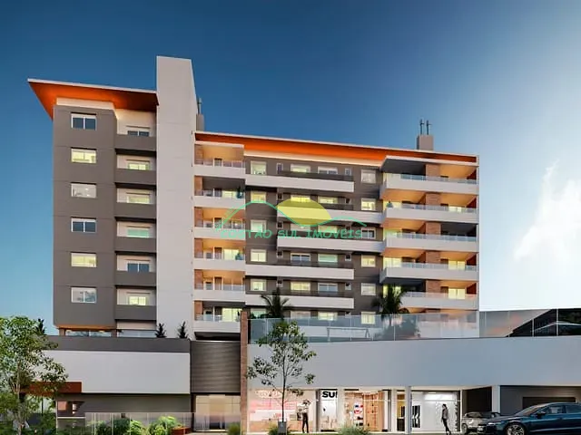 Apartamento com 122m² 2 quartos e 3 banheiros, à venda, no bairro Estreito em Florianópolis