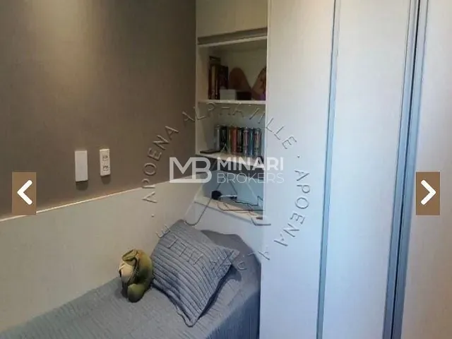 Apartamento 3 quartos e 2 banheiros, à venda, no bairro Alphaville em Santana de Parnaíba