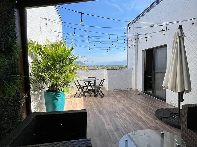 Apartamento com 145m² 3 quartos e 2 banheiros, à venda, no bairro Boraceia em Bertioga