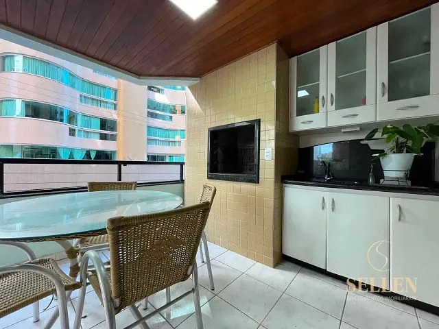 Apartamento com 116m² 3 quartos e 3 banheiros, para alugar, no bairro Barra Sul em Balneário Camboriú