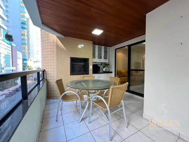 Apartamento com 116m² 3 quartos e 3 banheiros, para alugar, no bairro Barra Sul em Balneário Camboriú