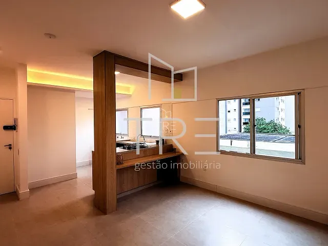 Apartamento com 54m² 1 quarto e 2 banheiros, à venda, no bairro Cambuí em Campinas