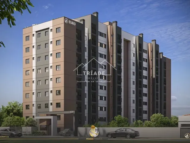 Apartamento 2 quartos e 1 banheiro, à venda, no bairro Estação em Araucária