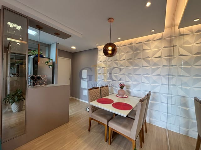 Apartamento com 56m² 2 quartos e 1 banheiro, à venda, no bairro Jardim São Carlos em Sorocaba