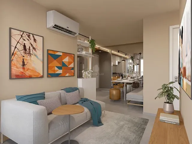Apartamento 2 quartos e 1 banheiro, à venda, no bairro Parreão em Fortaleza