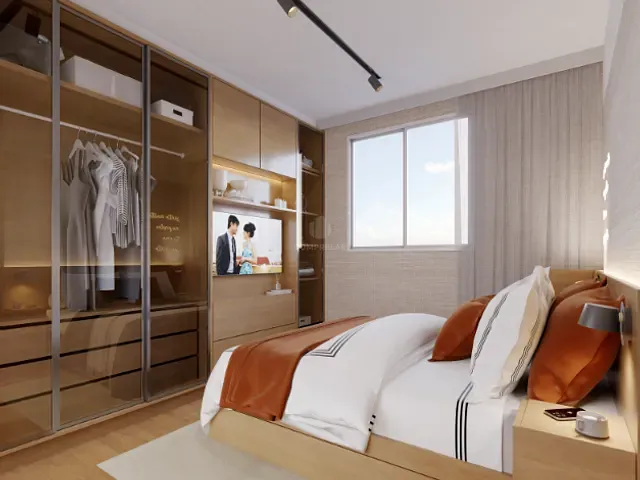 Apartamento 2 quartos e 1 banheiro, à venda, no bairro Parreão em Fortaleza