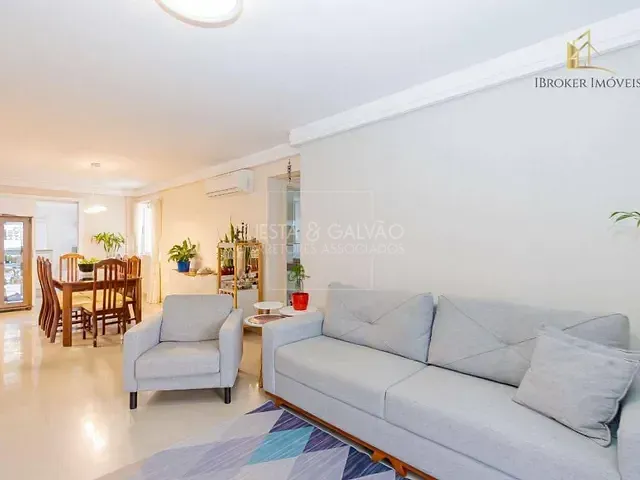 Apartamento com 108m² 3 quartos e 3 banheiros, à venda, no bairro Cabral em Curitiba