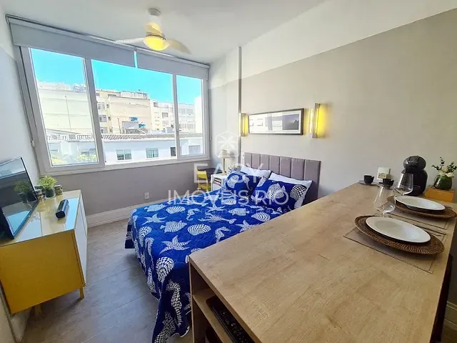 Apartamento com 20m² 1 quarto e 1 banheiro, para alugar, no bairro Copacabana em Rio de Janeiro