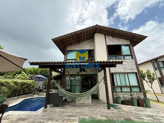 Casa com 140m² 3 quartos e 4 banheiros, à venda, no bairro Muro Alto em Ipojuca