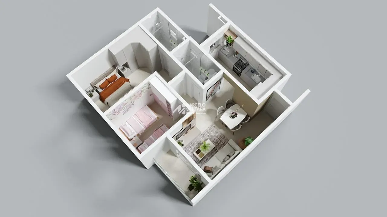 Apartamento, 2 quartos, 45 m² - Foto 17