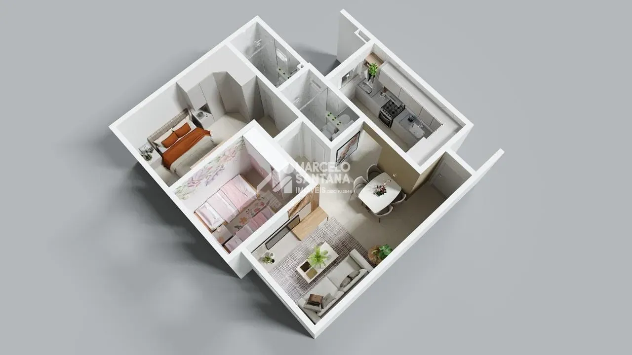 Apartamento, 2 quartos, 45 m² - Foto 19
