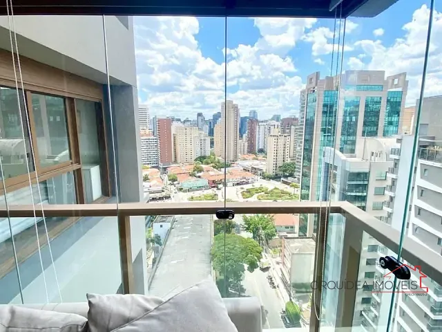 Studio com 46m² 1 quarto e 2 banheiros, à venda, no bairro Vila Nova Conceição em São Paulo