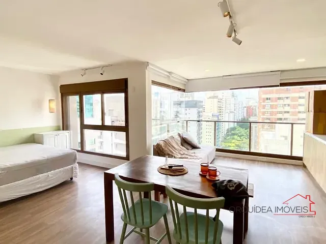 Studio com 46m² 1 quarto e 2 banheiros, à venda, no bairro Vila Nova Conceição em São Paulo