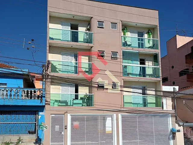 Apartamento com 62m² 2 quartos e 2 banheiros, para alugar, no bairro Parque São Vicente em Mauá