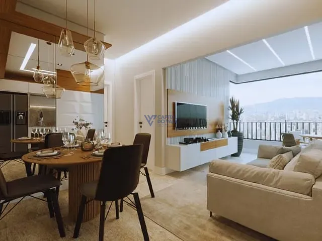 Apartamento 2 quartos e 2 banheiros, à venda, no bairro Jardim Apolo em São José dos Campos