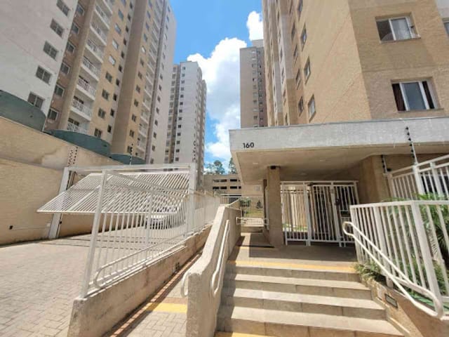 Apartamento com 40m² 2 quartos e 1 banheiro, para alugar, no bairro Paraíso do Morumbi em São Paulo