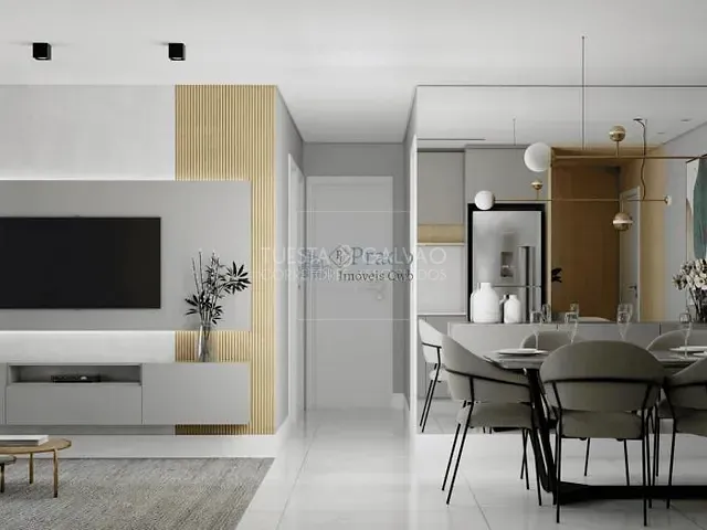 Apartamento com 56m² 2 quartos e 2 banheiros, à venda, no bairro Centro em São José Dos Pinhais