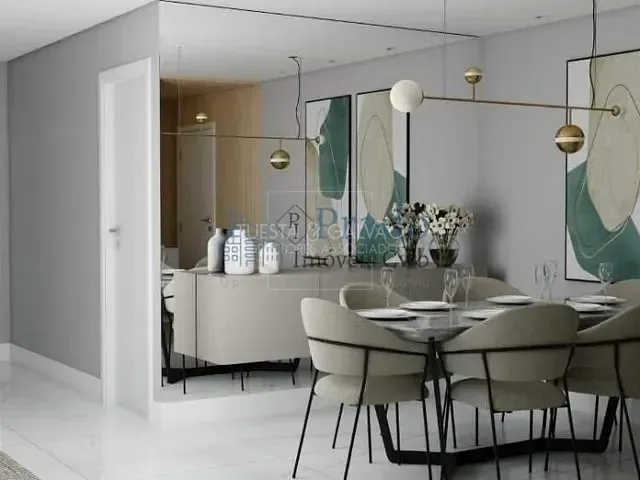 Apartamento com 56m² 2 quartos e 2 banheiros, à venda, no bairro Centro em São José Dos Pinhais