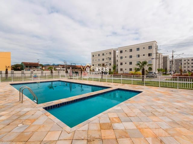 Apartamento com 60m² 2 quartos e 1 banheiro, à venda, no bairro Liberdade em Rio das Ostras