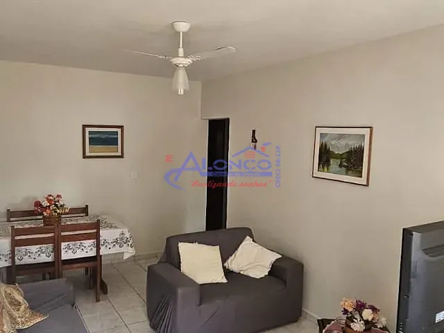 Apartamento com 64m² 2 quartos e 1 banheiro, à venda, no bairro Centro em Caraguatatuba