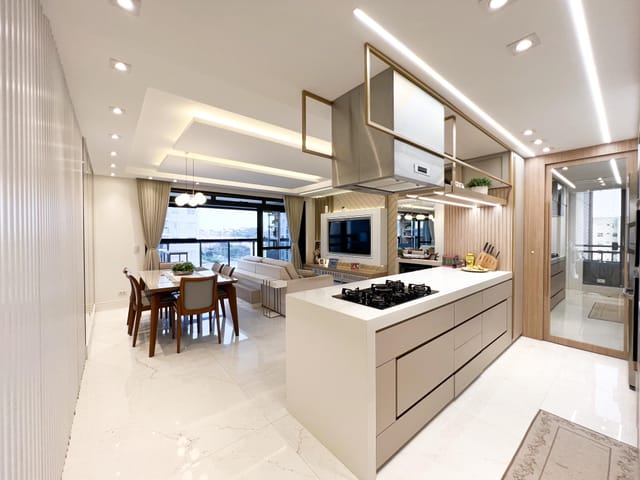 Foto do Apartamento - Lindo Apartamento Mobiliado, vaga dupla de garagem, depósito à venda no bairro Boa Vista, Curitiba, PR | K9 Imóveis