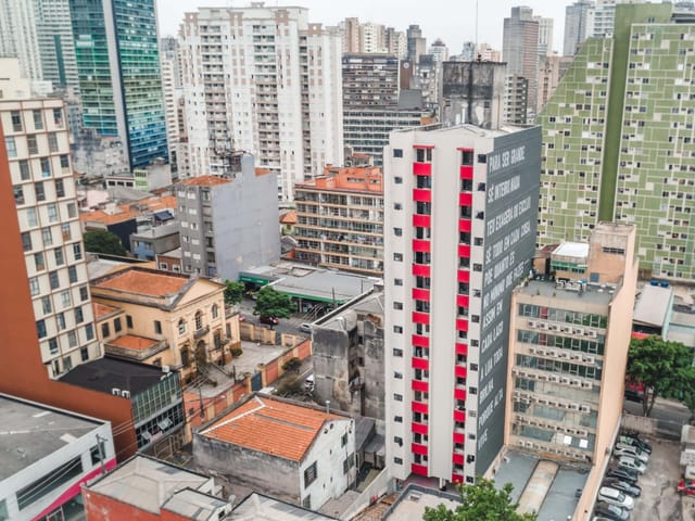 Apartamento 1 quarto e 1 banheiro, para alugar, no bairro Bela Vista em São Paulo