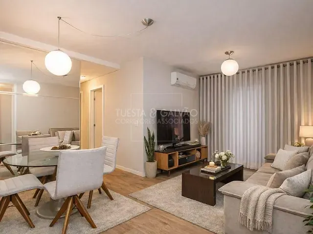 Apartamento com 80m² 3 quartos e 2 banheiros, à venda, no bairro Portão em Curitiba