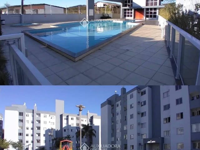 Apartamento 2 quartos e 1 banheiro, para alugar, no bairro Ponte do Imaruim em Palhoça