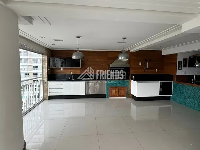 Apartamento com 242m² 5 quartos e 6 banheiros, à venda ou para alugar, no bairro Chácara Santo Antônio (Zona Leste) em São Paulo