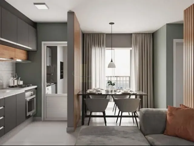 Apartamento 2 quartos e 1 banheiro, à venda, no bairro Núcleo Habitacional Papa João Paulo I em Apucarana