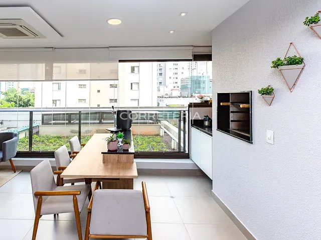 Apartamento com 101m² 2 quartos e 3 banheiros, à venda, no bairro Campo Belo em São Paulo