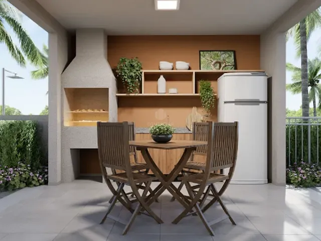 Apartamento 2 quartos e 1 banheiro, à venda, no bairro Siqueira em Maracanaú